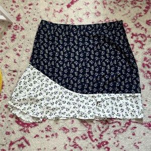 Nasty Gal Floral Spring Skirt